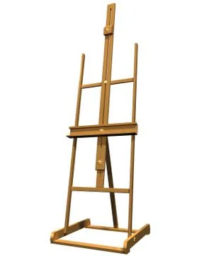 Artist easel Stock Illustration