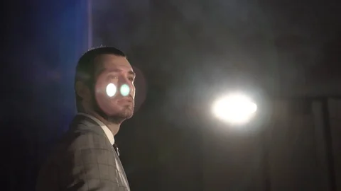 Artist on stage Stock Footage 101691290
