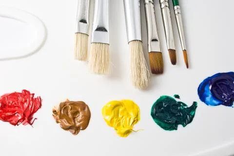 Artist tools Foto stock