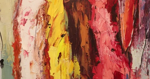 Artist work on Cloth 스톡 동영상 329657135