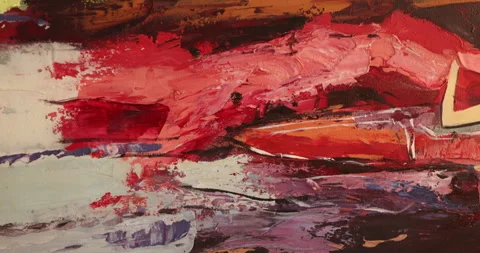 Artist work on Cloth 스톡 동영상 329657306