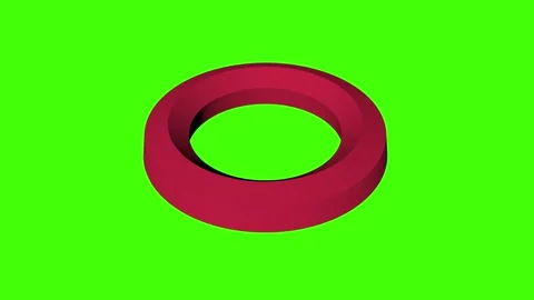 Artistic 3D object rotating, looping animation Video stock 160169057