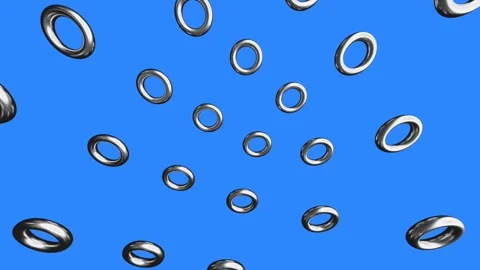 Artistic 3d render. Geometric shapes levitation. Minimal motion design. Stock Footage 141762186