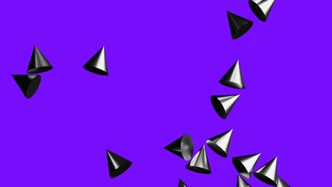 Artistic 3d render. Geometric shapes levitation. Minimal motion design. Stock Footage 141763038