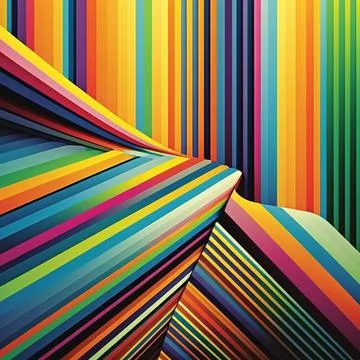 Artistic abstract artwork textures lines stripe pattern design. Illustrazione stock