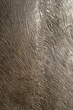 Artistic abstract bronze structure Foto stock
