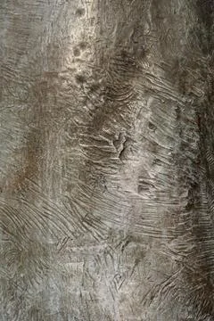 Artistic abstract bronze structure Foto stock