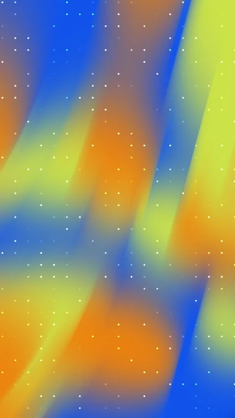 Artistic Abstract Gradient Background with Orange and Blue Light Stock Footage 313076808