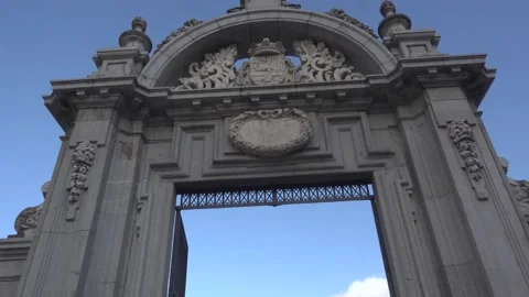 Artistic ancient gateway  Video stock 141630054