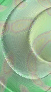 Artistic and imaginative digitally designed abstract 3D fractal background Stock Illustration