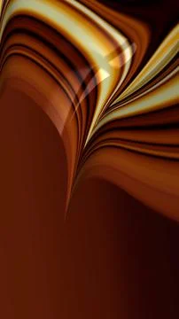 Artistic and imaginative digitally designed abstract 3D fractal background Stock Illustration