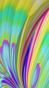 Artistic and imaginative digitally designed abstract 3D fractal background Stock Illustration
