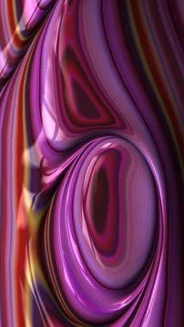 Artistic and imaginative digitally designed abstract 3D fractal background Stock Illustration
