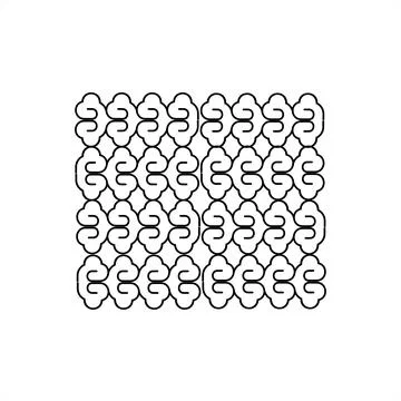 Artistic background pattern and wallpaper illustration Stock Illustration