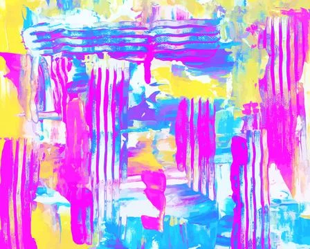 Artistic background with purple Stock Illustration