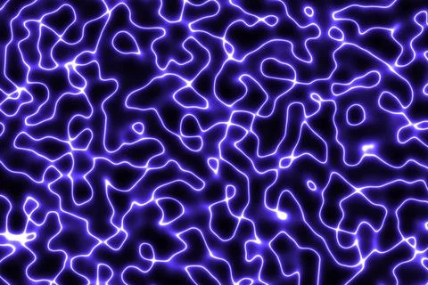 Artistic blue luminous magic computer graphic texture background illustration Stock Illustration