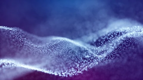 Artistic blurry dots copy space animation background Stock Footage 123619992