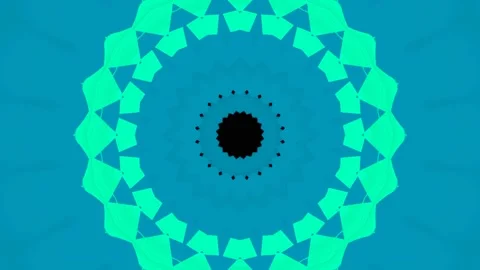 Artistic bright decorative seamless loop circles motion graphic Stockbeeldmateriaal 119247383