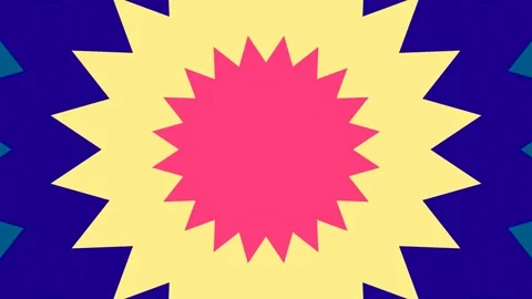 Artistic bright decorative seamless loop circles motion graphic Stock Footage 119247413