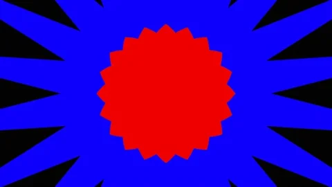 Artistic bright decorative seamless loop circles motion graphic Stock Footage 119247439