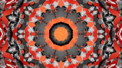 Artistic bright decorative seamless loop circles motion graphic Stock Footage 119249446