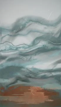 Artistic bright splash. Liquid artwork. Purple marble texture. Abstract ether Stock Illustration