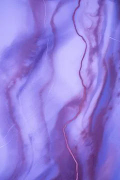 Artistic bright splash. Liquid artwork. Purple marble texture. Abstract ether Stock Illustration