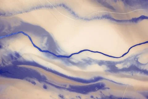 Artistic bright splash. Liquid artwork. Purple marble texture. Abstract ether Stock Illustration