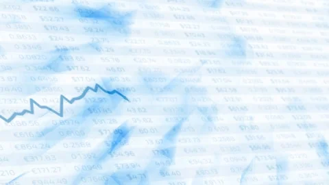 Artistic business line graph animation background Stock-Footage 318773853