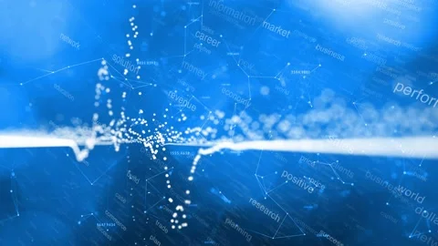 Artistic business word cloud background Stock Footage 132540202