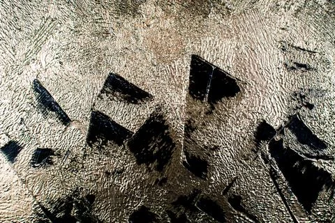 Artistic colorful background with different elements for paper, textile desig Stock Photos