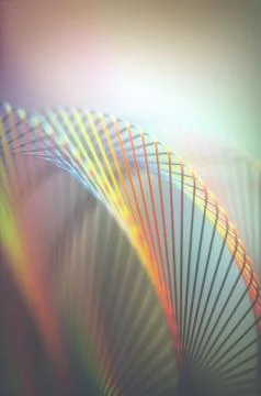 Artistic Colorful Shape Stock Illustration