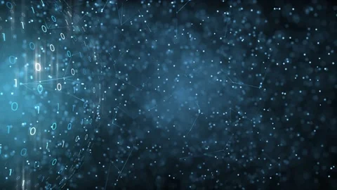 Artistic computer network data background Stock-Footage 231910613