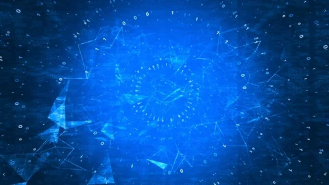 Artistic computer time machine network Vídeos de archivo 129613485