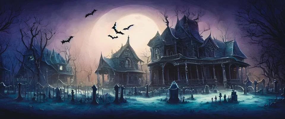 Haunted House (Profile Background) 