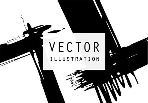 Artistic creative universal cards. Hand Drawn textures. Stock Illustration