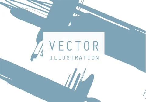 Artistic creative universal cards. Hand Drawn textures. Stock Illustration