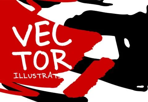 Artistic creative universal cards. Hand Drawn textures. Stock Illustration