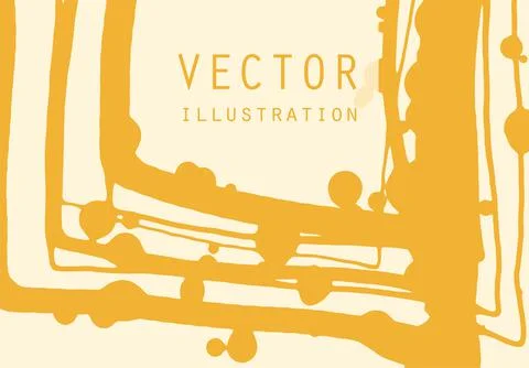 Artistic creative universal cards. Hand Drawn textures. Stock Illustration