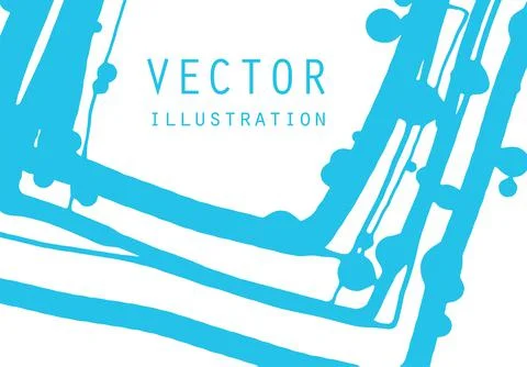 Artistic creative universal cards. Hand Drawn textures. Stock Illustration