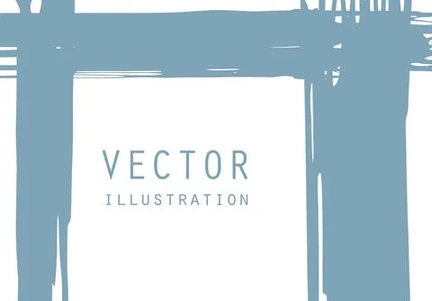 Artistic creative universal cards. Hand Drawn textures. Stock Illustration