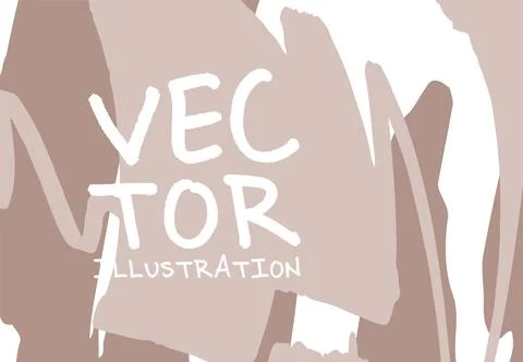 Artistic creative universal cards. Hand Drawn textures. Stock Illustration