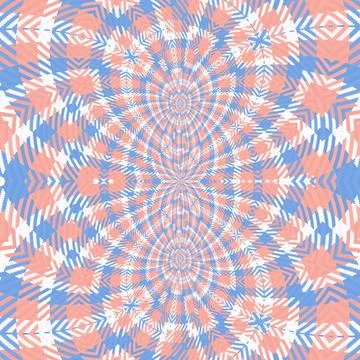 Artistic crypto art with decorative gradient shapes Ilustración de archivo