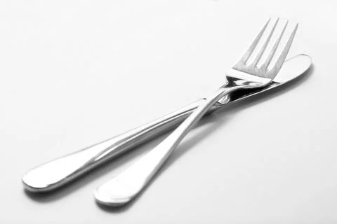 Artistic cutlery Stock Photos