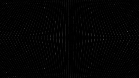 Artistic digital tech lines loop data motion on black background Stock Footage 340590729
