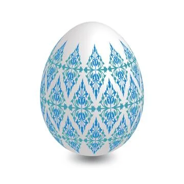 Artistic easter eggs design Stock Illustration