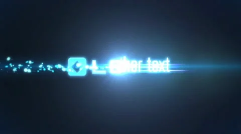 Artistic Energy Wave Glow Particles Text and Logo Reveal Intro Stock After Effects