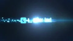 Artistic Energy Wave Glow Particles Text and Logo Reveal Intro Stock After Effects