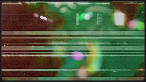 Artistic Experimental Glitch Motion Video stock 322610983