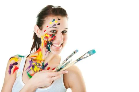 Artistic expression Foto stock